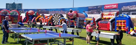 corporate event games in Sheffield, UK