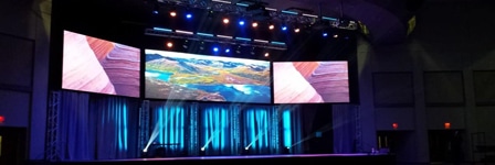 corporate event lighting in Sheffield, UK