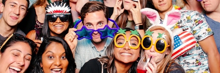 corporate photo booth in Sheffield, UK