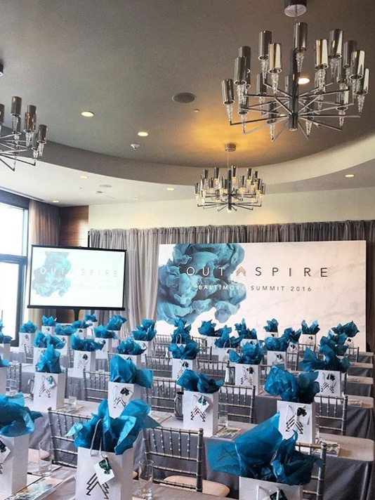 corporate event decor in Sheffield, UK