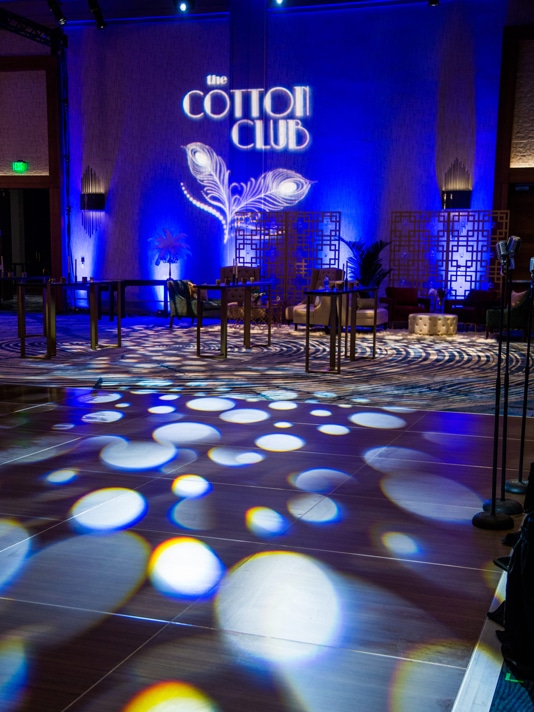 corporate lighting in Sheffield, UK